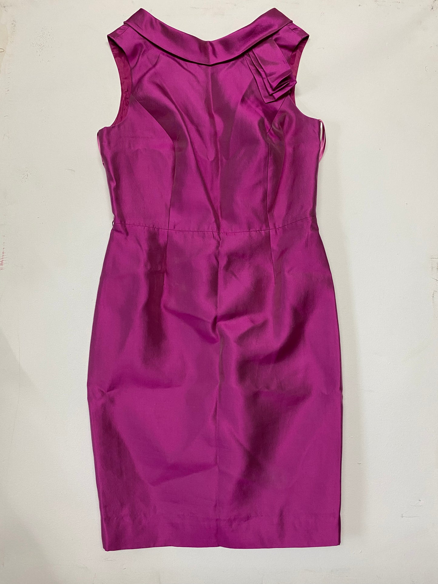 Teri Jon Fuchsia Sleeveless Dress  Size 8
