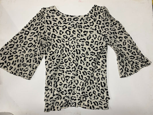 "Cheetah Print Flowy Top Size XL